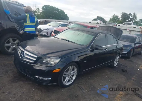 2012 Mercedes-Benz C 250 Luxury/Sport from USA, damaged, VIN WDDGF4HB2CR212026